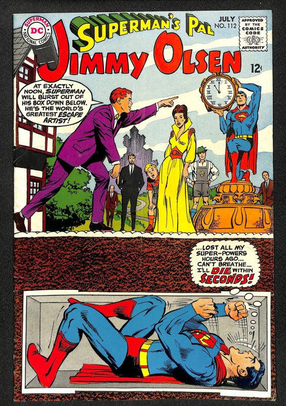 Superman's Pal, Jimmy Olsen #112 (1968)