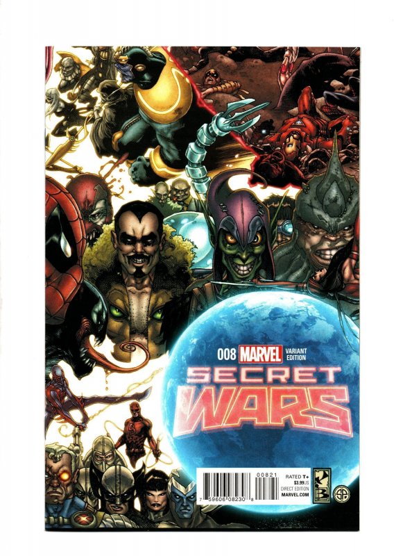 SECRET WARS #00-05+3 VARIANTS (2015) ROSS | BIANCHI | 1ST APPEARANCE | RI 1:20