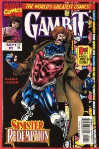 Gambit #1,2,3,4 (1997) Complete Mini Series Set 