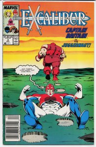 Excalibur #3 (1988) Excalibur