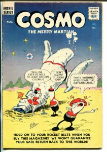 Cosmo The Merry Martian #5 1959-Archie-sci-fi humor-Bob White art-VG-