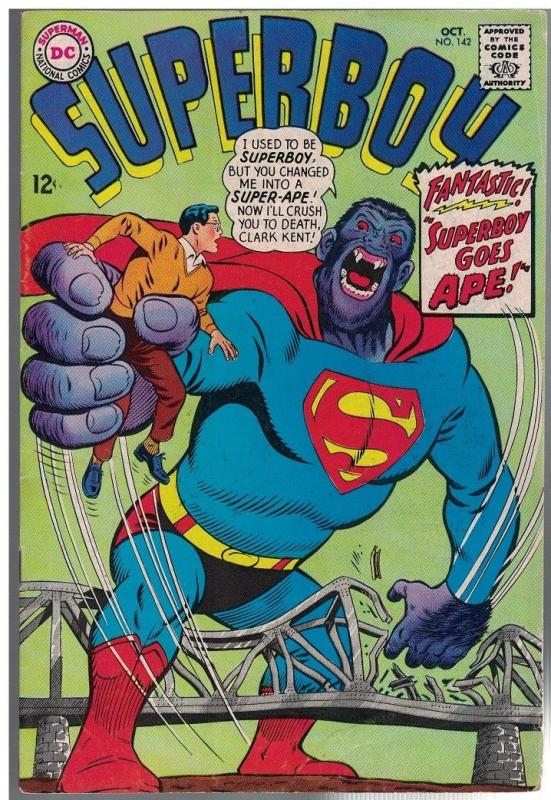 SUPERBOY 142 VG-F  Oct. 1967