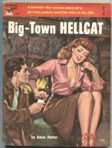 CARNIVAL BOOKS-BIG TOWN HELLCAT- #956-1957-SPICY HARDBOILED PULP FICTION