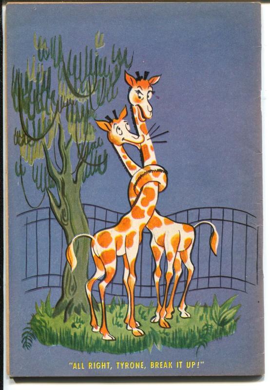 Let's Neck! #585 1944-giraffe cover-Ogden Nash-Thurber-Boltinoff-VF-