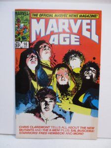 Marvel Age #16 (1984) New Mutants
