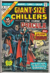 Giant-Size Chillers - Curse of Dracula #1 (Jun-74) VF/NM High-Grade Dracula