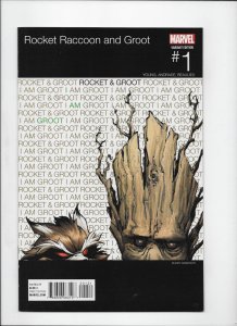 Rocket Raccoon and Groot #1 Randolph Hip Hop Variant Run DMC Marvel 2016