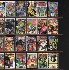 Huge Lot 140+ Comics with Generation X, Justice League America & More!