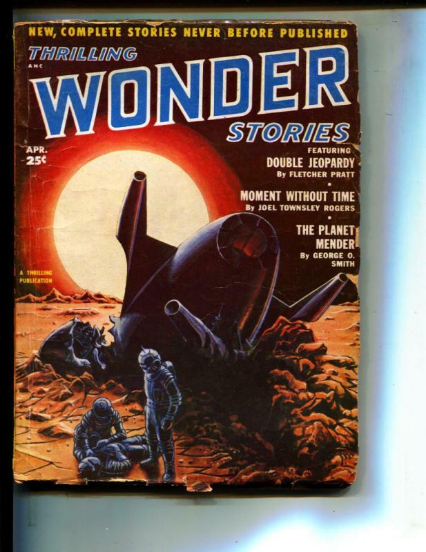 Thrilling Wonder Stories-Pulp-4/1952-Fletcher Pratt-Anthony Boucher