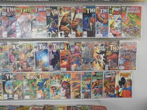 Huge Lot 140+ Comics W/ Thor, Fantastic Four, Machine Man+ Avg VF- Condition!