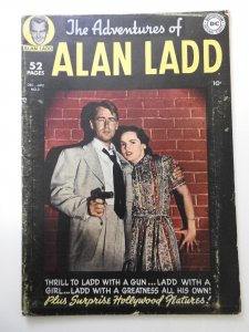Adventures of Alan Ladd #2 (1950) VG Condition! Moisture stain