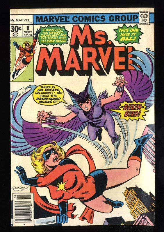 Ms. Marvel #9 VF- 7.5