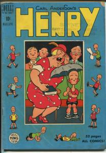 Henry #12 1950-Dell-bizarre cover-Carl Anderson art-VG