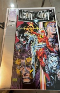 Deathmate #6 Gold Foil Cover (1993) Supreme 