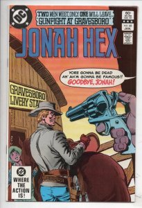 JONAH HEX #68, NM-, Gunfight, Ayers, De Zuniga,1977 1983, more in store