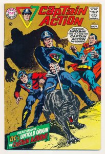 Captain Action (1968) #1-5 complete series