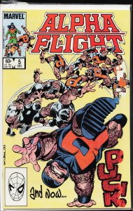 Alpha Flight #5 (1983) Alpha Flight [Key Issue]