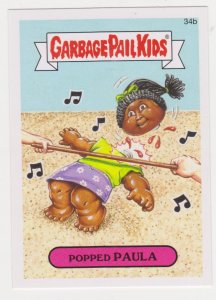 2015 Garbage Pail Kids  #34b Popped Paula