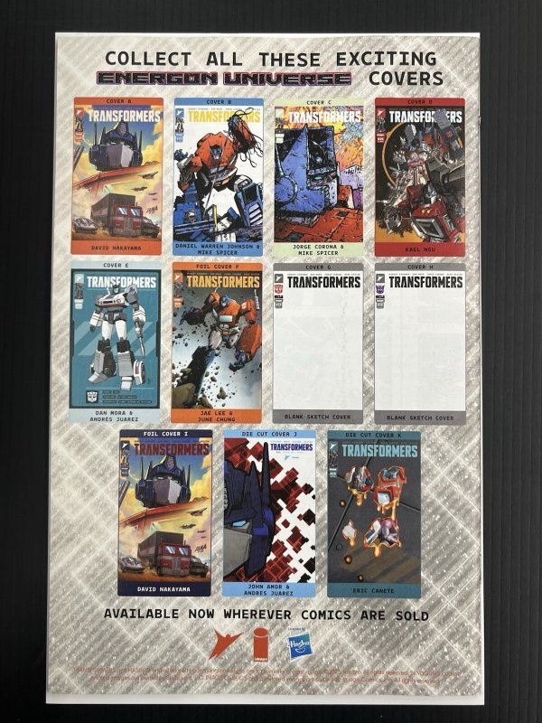 TRANSFORMERS #25 CVR D 1:25 KAEL NGU VAR IMAGE 2025 NM+ IN-HAND PROSHIPPER