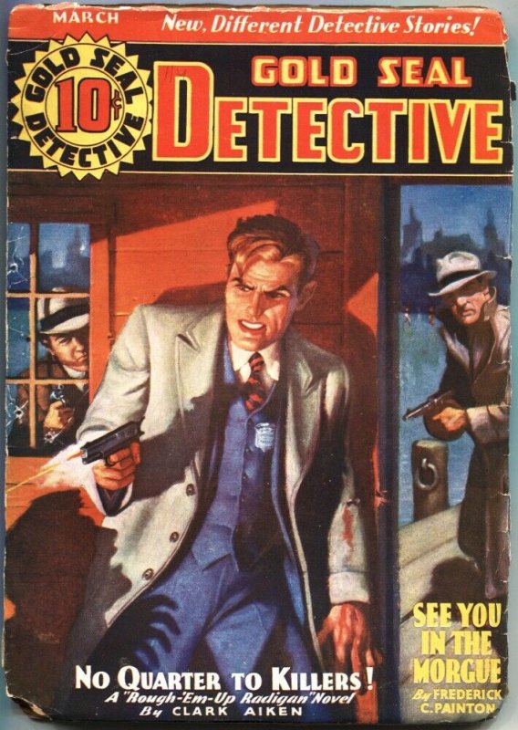 GOLD SEAL DETECTIVE-MARCH 1936--HARDBOILED PULP STORIES---CRIME 