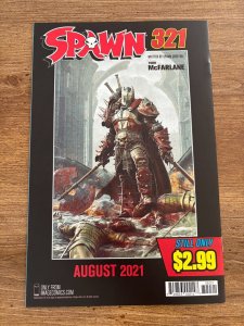 Spawn # 320 NM 1st Print Variant Cover Image Comic Book Todd McFarlane 5 J288