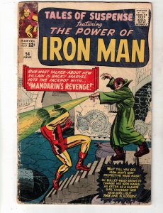 Tales of Suspense #54 1964 Kirby VG 2nd app Mandarin Affordable-Grade UTAH CERT!