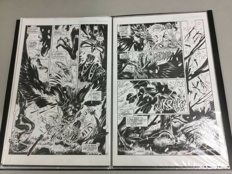 Hannibal King Original Comic Art Complete 23 Page Story Nightvision #4 