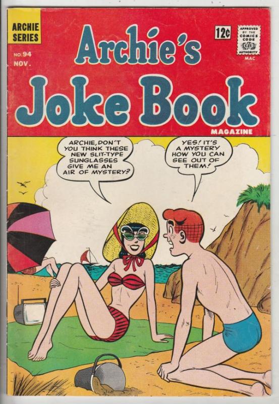 Archie's Joke Book #94 (Nov-65) VF/NM High-Grade Archie, Betty, Veronica, Reg...