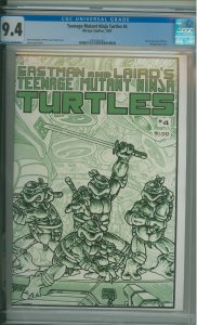 Teenage Mutant Ninja Turtles #4  (1985) CGC 9.4