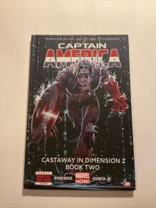 Captain America Castaway in Dimension Z Book Two Hc Hardcover Nm Signed Marvel 