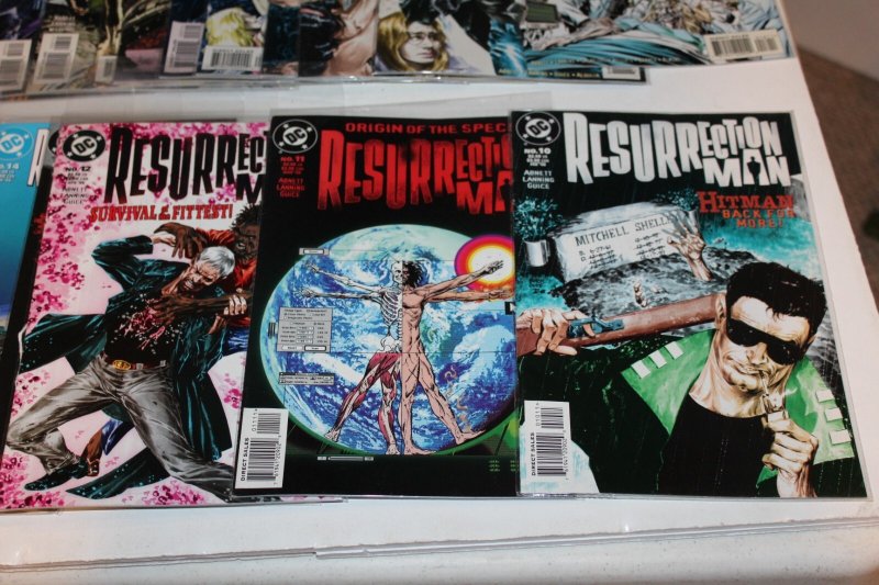 Complete Set Resurrection Man 1-27 NM 1997 comics Hitman Deadman Batman Abnett