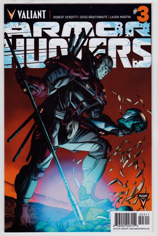 Armor Hunters #3 (Valiant, 2014)   9.6 NM+