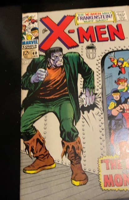The X-Men #40 (1968)mark of the monster
