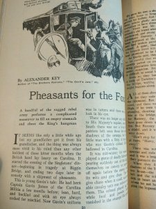 Argosy Jan 28, 1939 - Edgar Rice Burroughs/Cornell Woolrich - Vol 287 No. 6 