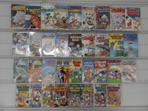 Lot of 35 Comics W/ Uncle Scrooge, Donald Duck, +More! Avg  FN/VF Condition!