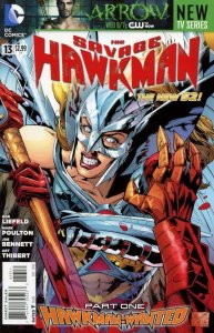 The Savage Hawkman #13 Comic Book 2012 New 52 - DC