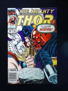 Thor #452  Marvel Comics 1992 Vf Newsstand 