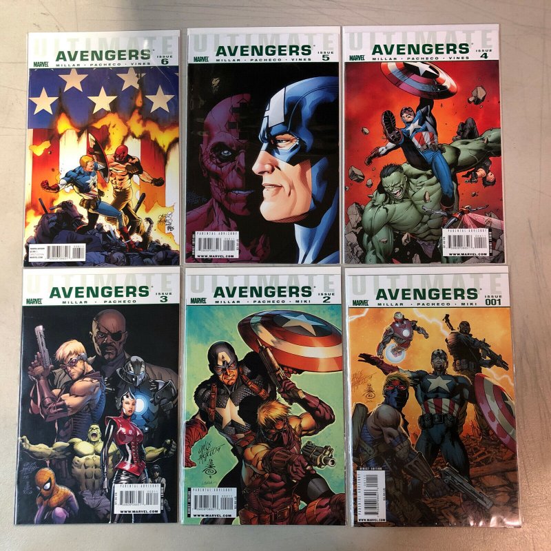 Ultimate Avengers (2010) #1-6 (NM) Complete Set Carlos Pacheco art Marvel |  Comic Books - Modern Age, Marvel, Avengers