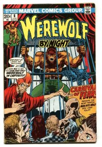 Werewolf By Night #6 comic book Marvel-horror-1973