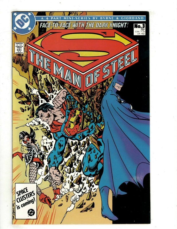 13 DC Comics The Man of Steel # 1 2 3 4 5 6 Identity Crisis # 1 2 3 4 5 6 7 OF1