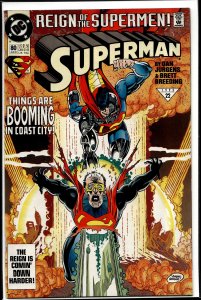 Superman #80 (1993) Cyborg Superman