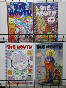 You and Your Big Mouth Cartoons by Pat Moriarity Lot #4-7 Fantagraphics