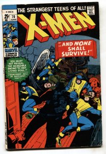 X-MEN #70 1970- comic book- Marvel Comics VG