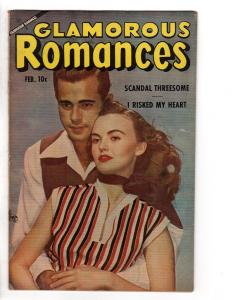 GLAMOROUS ROMANCES 73 VG Feb 1954 LB Cole repr COMICS BOOK