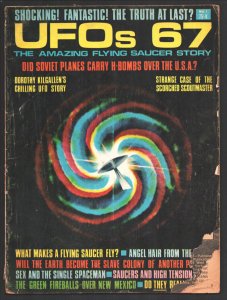 UFOS 67-1967-#1-FLYING SAUCERS-ALIENS-SPACE G