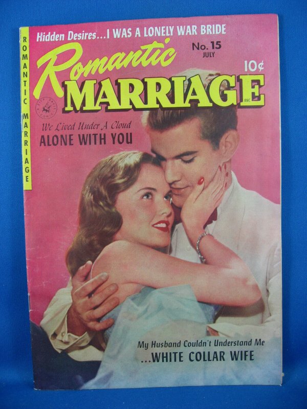 ROMANTIC MARRIAGE 15 Fine VF Murphy Anderson 1953