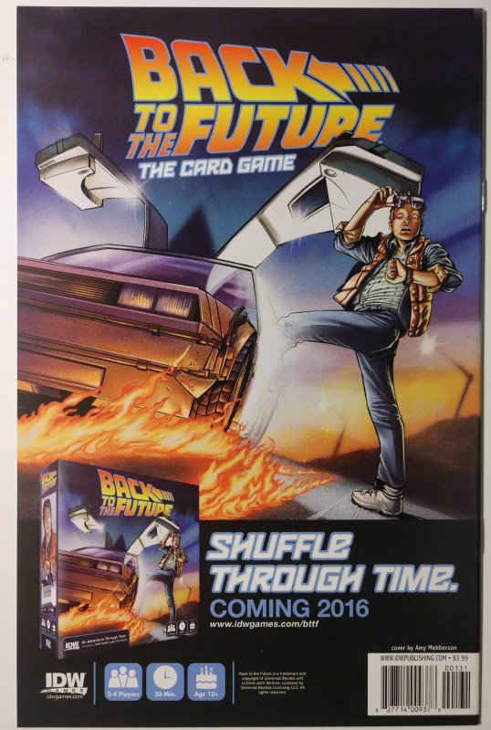 Back To the Future #1 (9.4, 2015) Cover C 