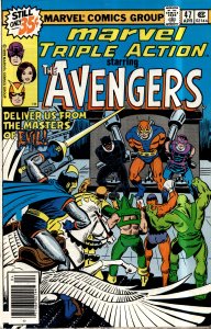 Marvel Triple Action #47 (1979) The Avengers