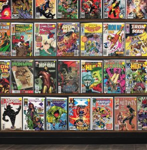 Huge Lot 140+ Comics with The New Mutants, The Spectacular Spider-Man & More!