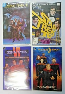 Star Trek Movie Books lot - 4 different books - 8.0/VF years vary